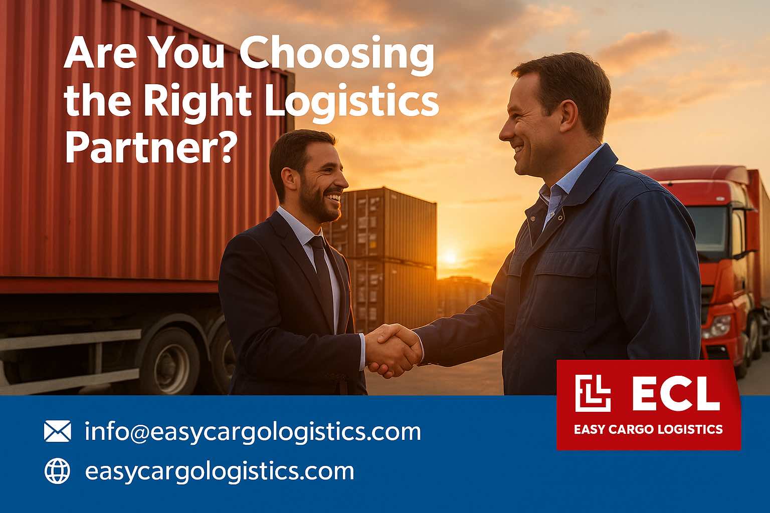 Are you choosing the right Logistics Partner ? Easy Cargo Logistics