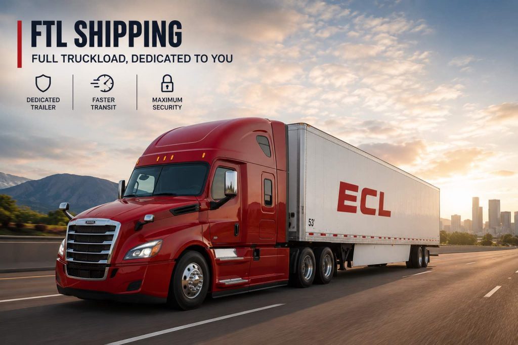 Full Truckload (FTL) Road Freight Transportation Services Across the USA
