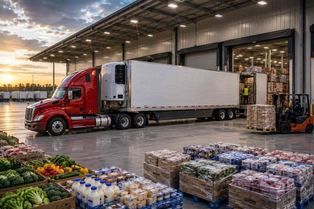Reefer Trucking Services USA – Temperature-Controlled Cold Chain Logistics Transportation